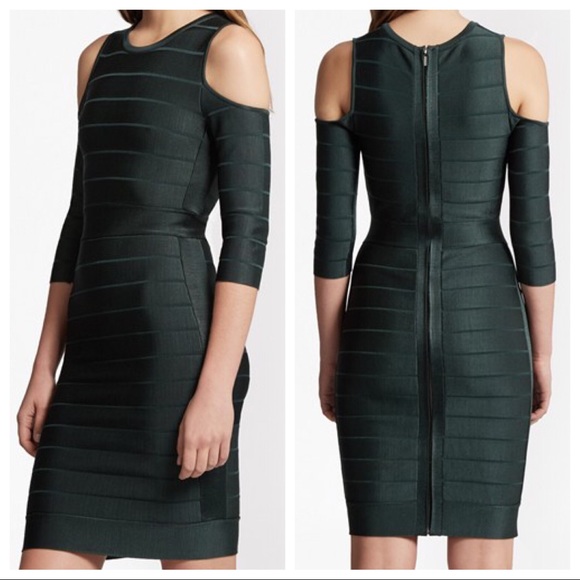 French Connection Cold Shoulder Bandage Dress - Picture 7 of 7